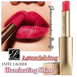 Estee Lauder Illuminating Shine Lipstick -912 Astonishing (Hot Fuscia Pink)